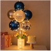Round Shop Photo Zone LED Balloon Stand 2P Set for