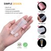 AMORIX 6PCS 10ml Lip Gloss Tubes Clear Empty Lip Balm