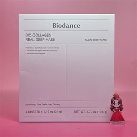 Biodance PDRN launched Real Deep Mask 4 sheets PDRN Seranol Vita Sea Kelp &&& Collagen 4 sheets / 바이오던스 PDRN출시 리얼 딥 마스크 4매 PDRN 세라놀 비타 씨켈프 &&& 콜라겐 4매