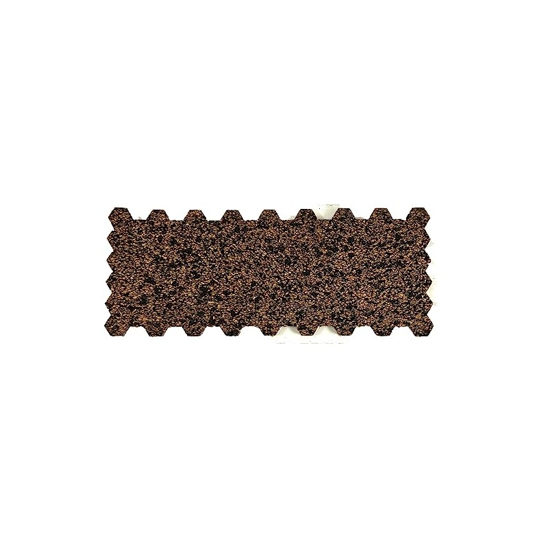 Harris Hardware 798-B1 Self Adhesive 3/8" Hexagonal Furniture Cork Bumper
