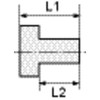 RIEGLER 112518-VMS 07 Pre-Assembly Connector for Stainless Steel Cutting Ring
