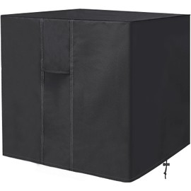 Adamoss Air Conditioner Covers for Outside Units-Durable,Ac Covers for Outside 600D Water Resistant Fabric Windproof Design -Square Fits up to 36 x 36 x 39 inches B
