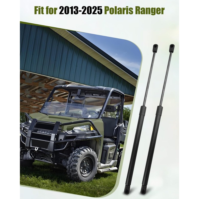 C16-32076 Front Window Lift Support Gas Shock Strut Fit for