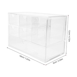 CAXUSD Storage Box for Kitchen Wardrobe Office Drawer Dividers Small Organizers Desk Storage Multi-function Organizer