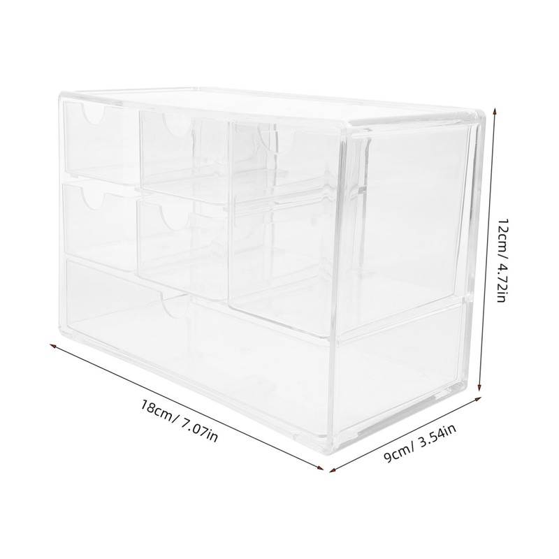CAXUSD Storage Box for Kitchen Wardrobe Office Drawer Dividers Small