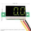 5Pcs DC 4-30V Mini Digital Voltmeter Three‑Wire LED Voltmeter Display