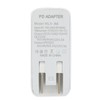 53W 4 Port Mobile Phone Charger 20W PD QC3.0 Fast
