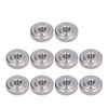 Knurled Thumb Nut 304 Stainless Steel Knurled Flat Head Through