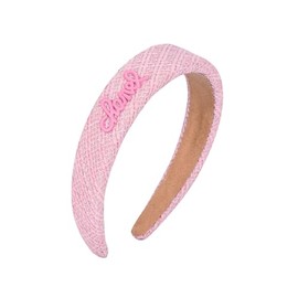 Sluxa Pink series headbands for women, Fashion cute sweat hairbands, Stretchy headbands for teen girls. #2