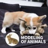 ALL FOR PAWS Pet Plush Rabbit Toys with Squeaker, Durable