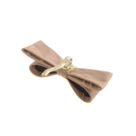 VINGTAINE H7270-BE- Grosgrain Ribbon, Pony Hook, Hair Cuff, Basic, Elegant, Hair Elastic, Hair Cuffs, Adult, Cute, Hair Accessory