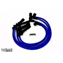 VMS RACING 90-94 EAGLE TALON TURBO 4G63 RACE SPARK PLUG WIRES BLUE