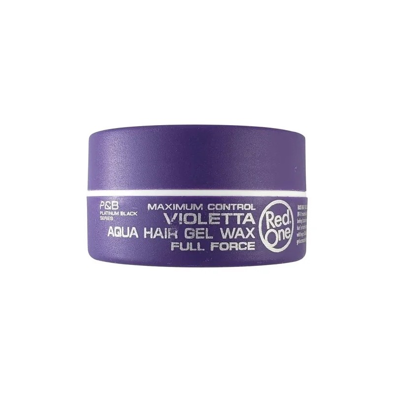 Cera Peinado Red One Aqua Hair Gel Wax Violetta 150ml