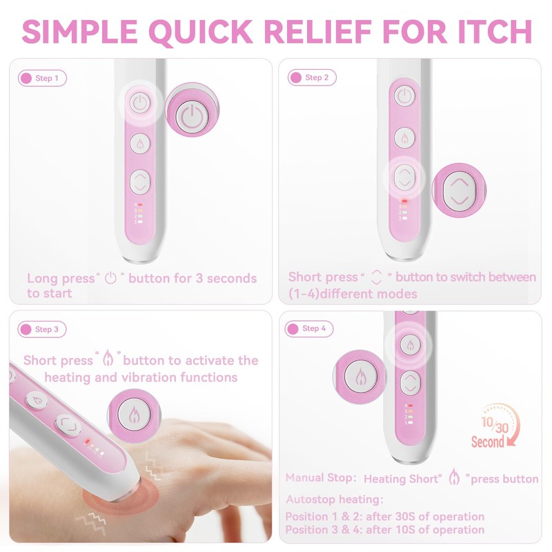 Mosquito Bite Relief Heat Pen for Itch and Swelling