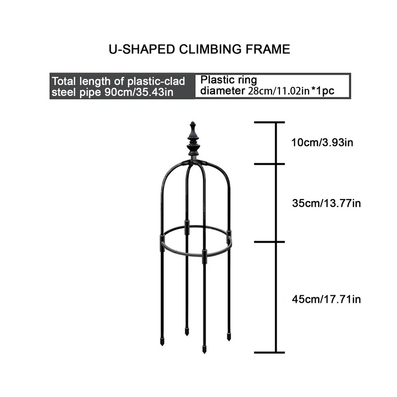 Garden Obelisk Multipurpose Innovative Sturdy Structure Climbing Plants Support for