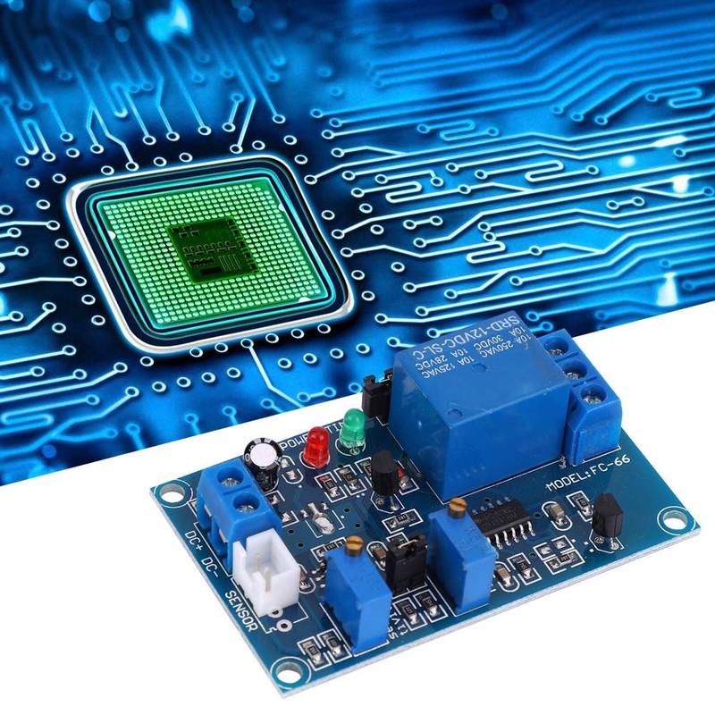 BuyWeek Photoresistor Relay Module, DC 12 V Light Detection Sensor,