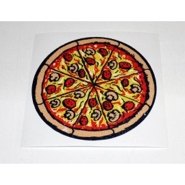 Data East Pinball Machine PIZZA Disc Decal with TEXTURE