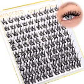 Manga Lash Clusters Wispy Eyelash Clusters Natural Look C Curly Cluster Eyelash Extensions Fairy Lashes Clusters 10-16mm Individual Lashes Natural Anime Lash Extension by Winifred