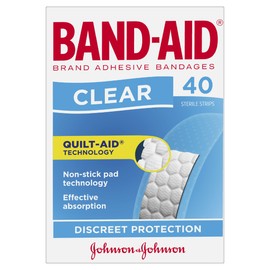 Band-Aid Clear Strips 40 Pack