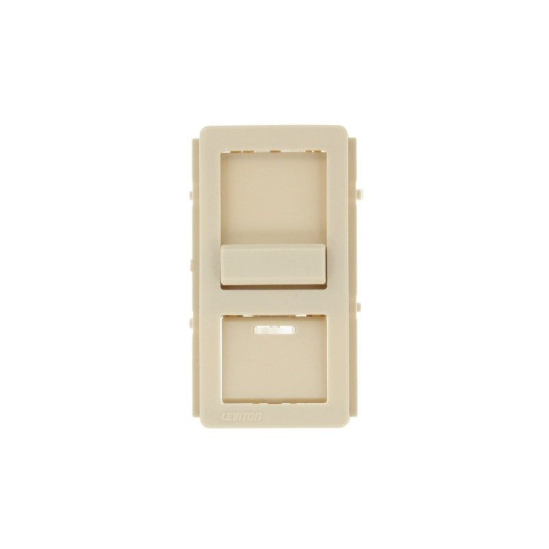 Leviton Color Change Faceplate Only with Locator Light Window –