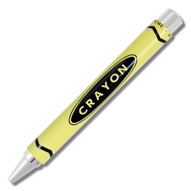 Acme Studios Crayon Chrome Yellow Retractable Roller Ball