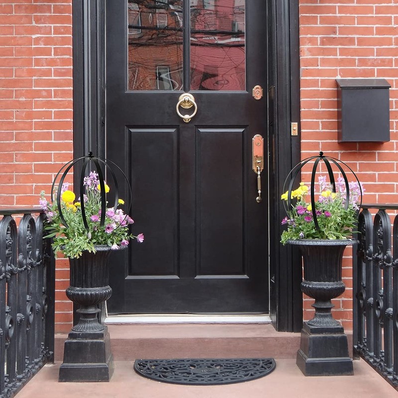 NPV Group Décor Wow Garden Ornament, Small Metal Trellis 19.5"