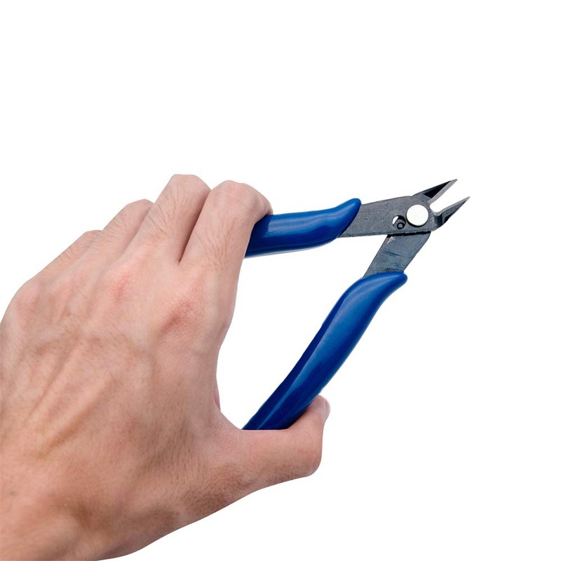 Wire Cutter 5.12" Cable Cutter Diagonal Side Cutter Electrical Mini