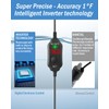 AquaMiracle Adjustable 15W Aquarium Heater Submersible Fish Tank Heater Super