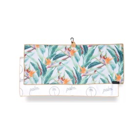 Palm New Palm Golf Company Premium Golf Towel 14 x 36 Rustic Palms Towel Waffle Knit