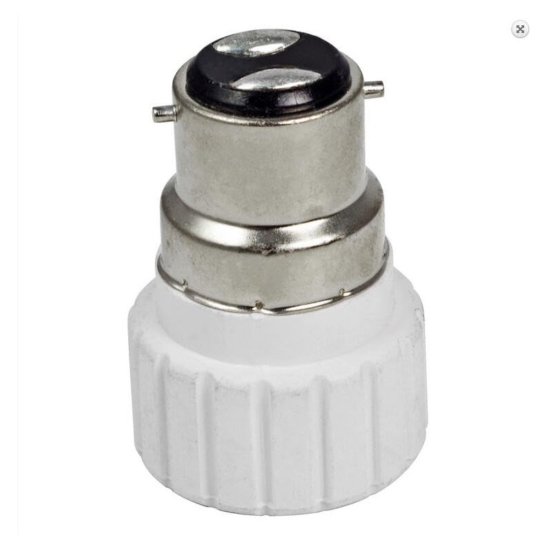 B22 to GU10 Light Adapter, B22 Bayonet Cap to GU10