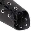 Medieval for Men and Women, Black Archery Arm Guards, Leather