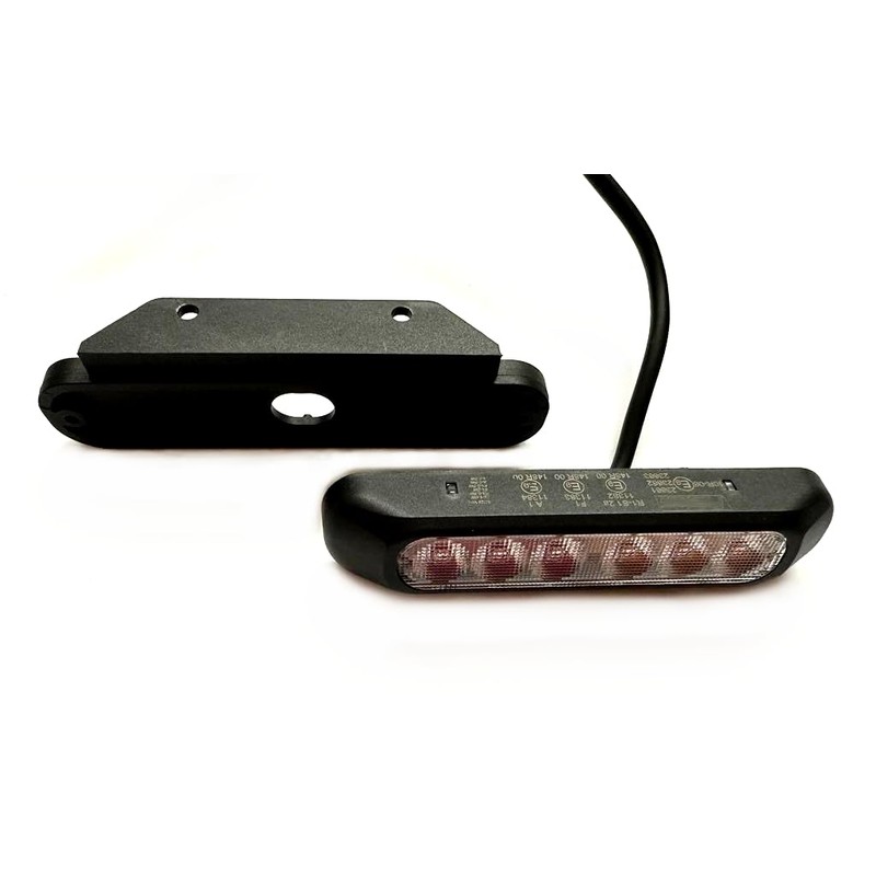 MelTruck® 2x Rear Light Small LED 3 Functions 12/24V E9