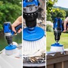 RotoScrub Drill Powered Scrub Brush & Extended Reach Brush -