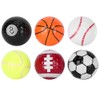 Keenso 6 Piezas de Pelotas de Golf,Novedad Pelotas Golf Accesorio