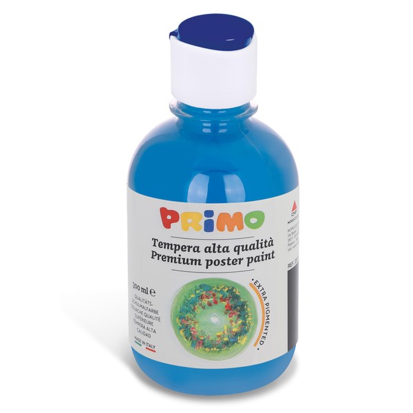 PRIMO Premium Tempera Paint, 300ml, Metallic, Copper, Bright and Intense