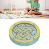 Balance Maze Game Double Sided Educational Round Portable Wooden Ball