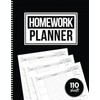 Homework Planner Notebook: Daily Undated Assignment Tracker For Kids, High