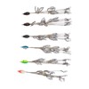 6 Pcs Umbrella Rigs with Sequin Fishing Rigs Lure 5