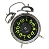 4 Inch Twin Bell Alarm Clock with Backlight Luminous Dial