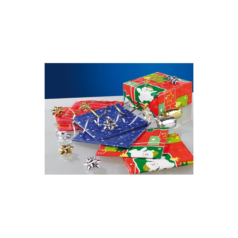 infactory Wrapping Paper: 14-Piece Christmas Gift Wrapping Set (Christmas Wrapping