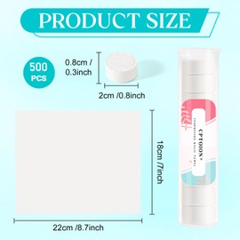 Cptoion 500 Pieces Compressed Wipes,Disposable Compressed Towels Tablets,Portable Face Towels Tablets for Travel,Camping,Hiking,Sport,Home