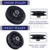 FULAIGE 2 Pack 532194326 Idler Pulley with 532194327 Idler Pulley