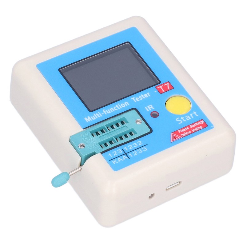 LCRT7 High Speed Transistor Tester Color Screen Transistor Detector Capacitance