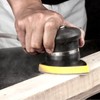 Cjueiom 50 Pcs 320 Grit Mouse Detail Sander Sandpaper, 5
