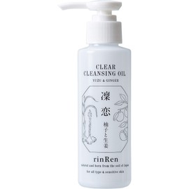 rinren Clear Cleansing Oil, Yuzu & Ginger, 4.1 fl oz (120 ml)