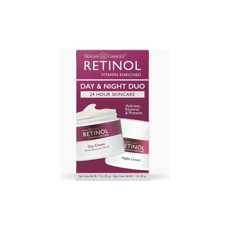 Retinol Daynight Duo 24h Skincare Antiarrugas Spf 20 2x30g