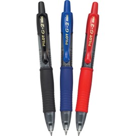Pilot Pen Corporation 3 Count Fine Point Assorted Mini G2 Retractable Pen 31202 - Pack of 6