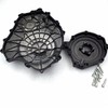 Black Engine Clutch Stator Side Covers for 2004 2005 2006