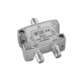 Vivanco, Sat Aerial Splitter 2x (F Female - 2x F Female)