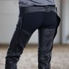 HORZE Blake Leather Full Chaps - Black - M